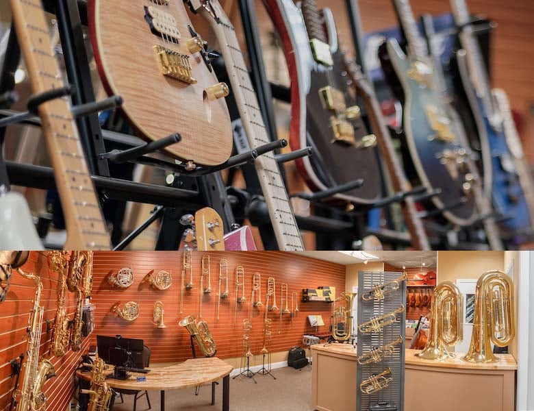 Yamaha, Ibanez electric guitars