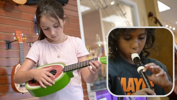 6 year old children music programs